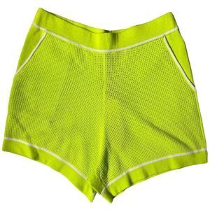 PINKO  Shorts Teverga - 1G176E Y7ZB Teverga - Yellow Green Size S